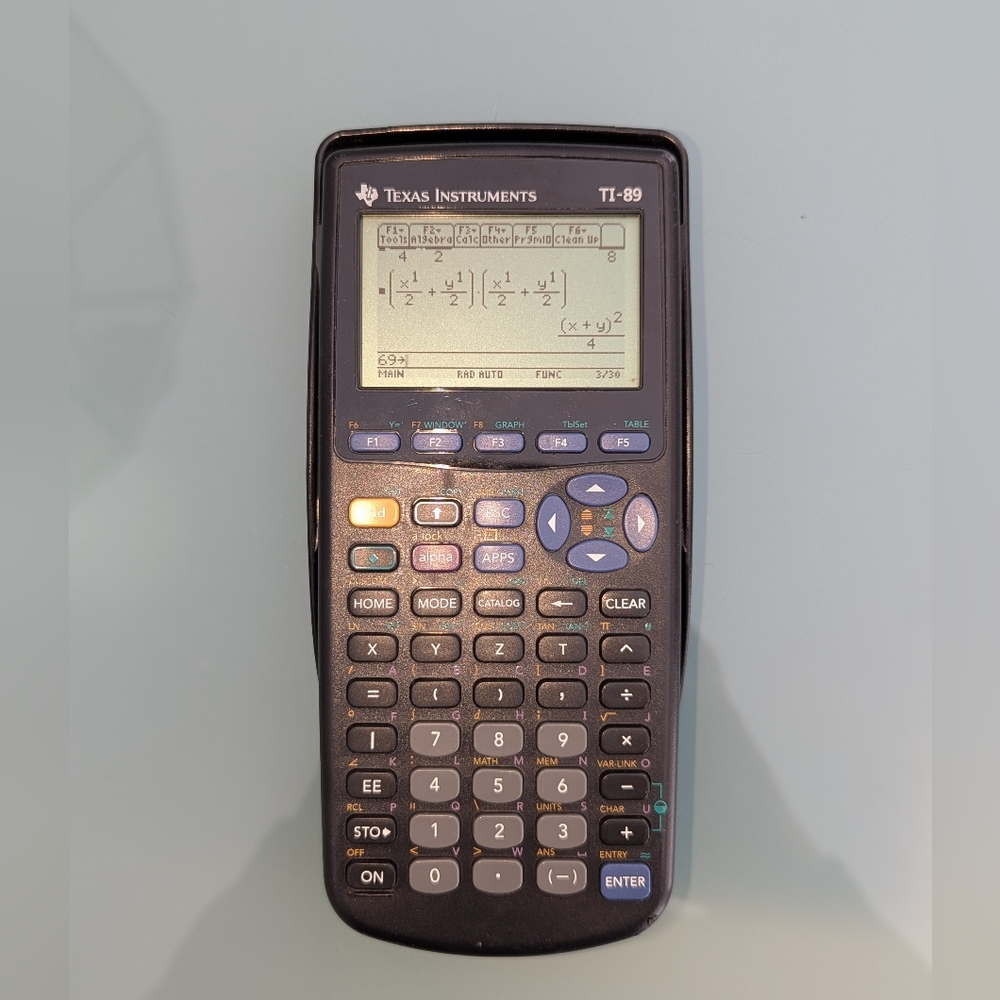 Texas Instruments TI-89 Advanced Graphing Calculator Math, Accounting, Functions - Picture 9 of 10